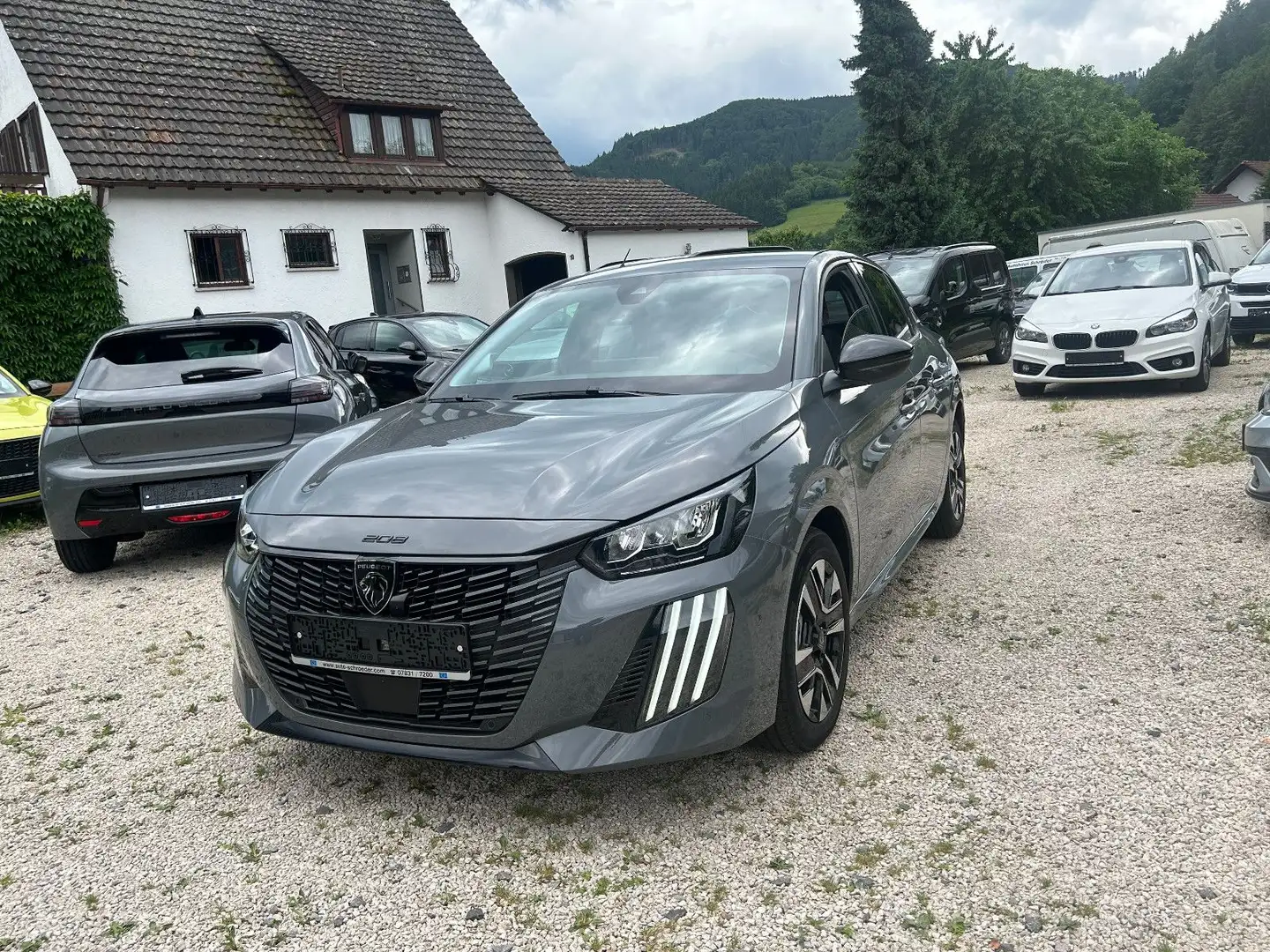 Peugeot 208 Allure,Kamera,App,Alu,LED,Assistenten Gris - 2