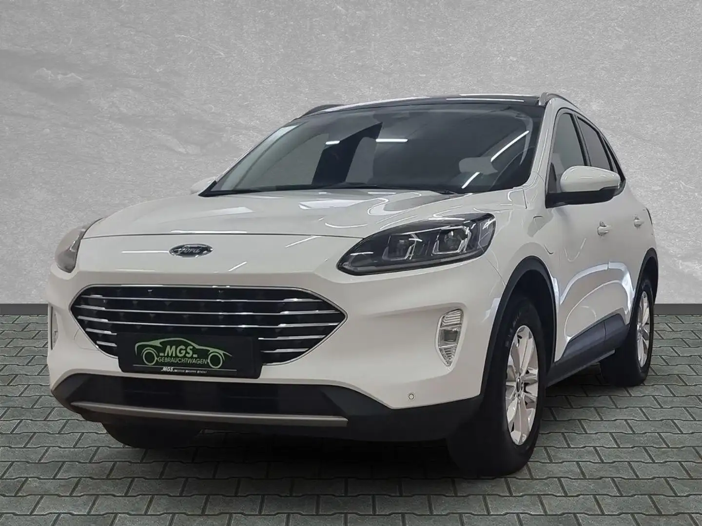 Ford Kuga Plug-In Hybrid Titanium DAB #BT #NAVI Blanc - 1