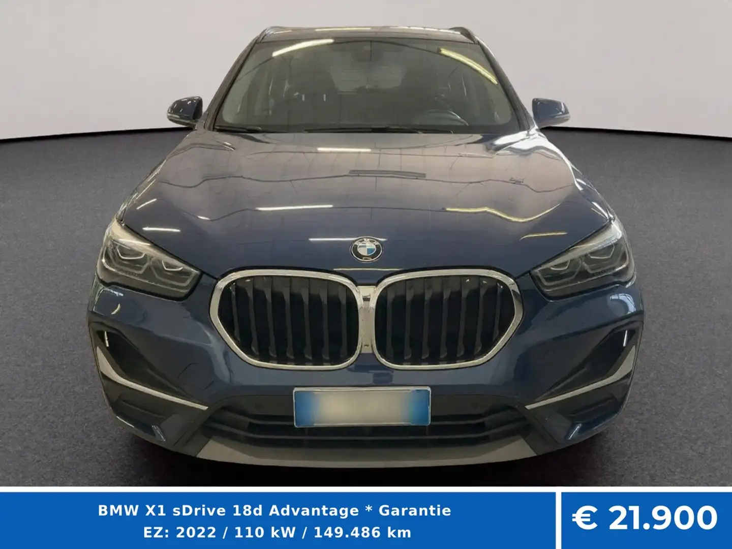 BMW X1 sDrive 18d Advantage * Garantie Blau - 2