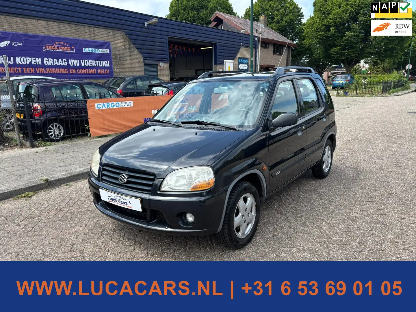 Suzuki Ignis 1.3-16V S-Limited NIEUWE APK! Zwart - 1