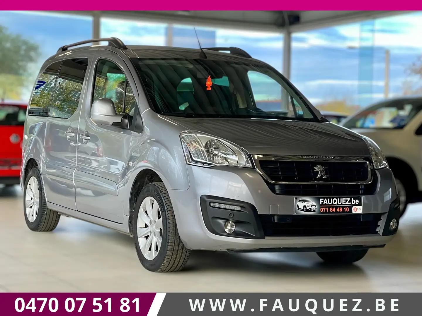 Peugeot Partner Tepee 1.6 BlueHDi / Prêt à immatriculer ✅ Grijs - 1