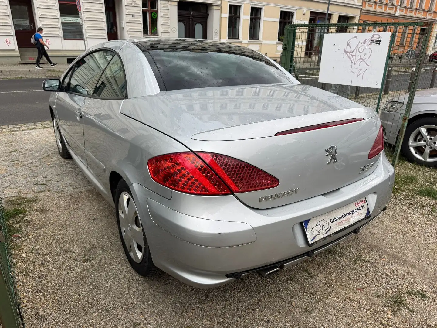 Peugeot 307 CC Cabrio-Coupe JBL-Sound Teilleder Klimaaut Silber - 2
