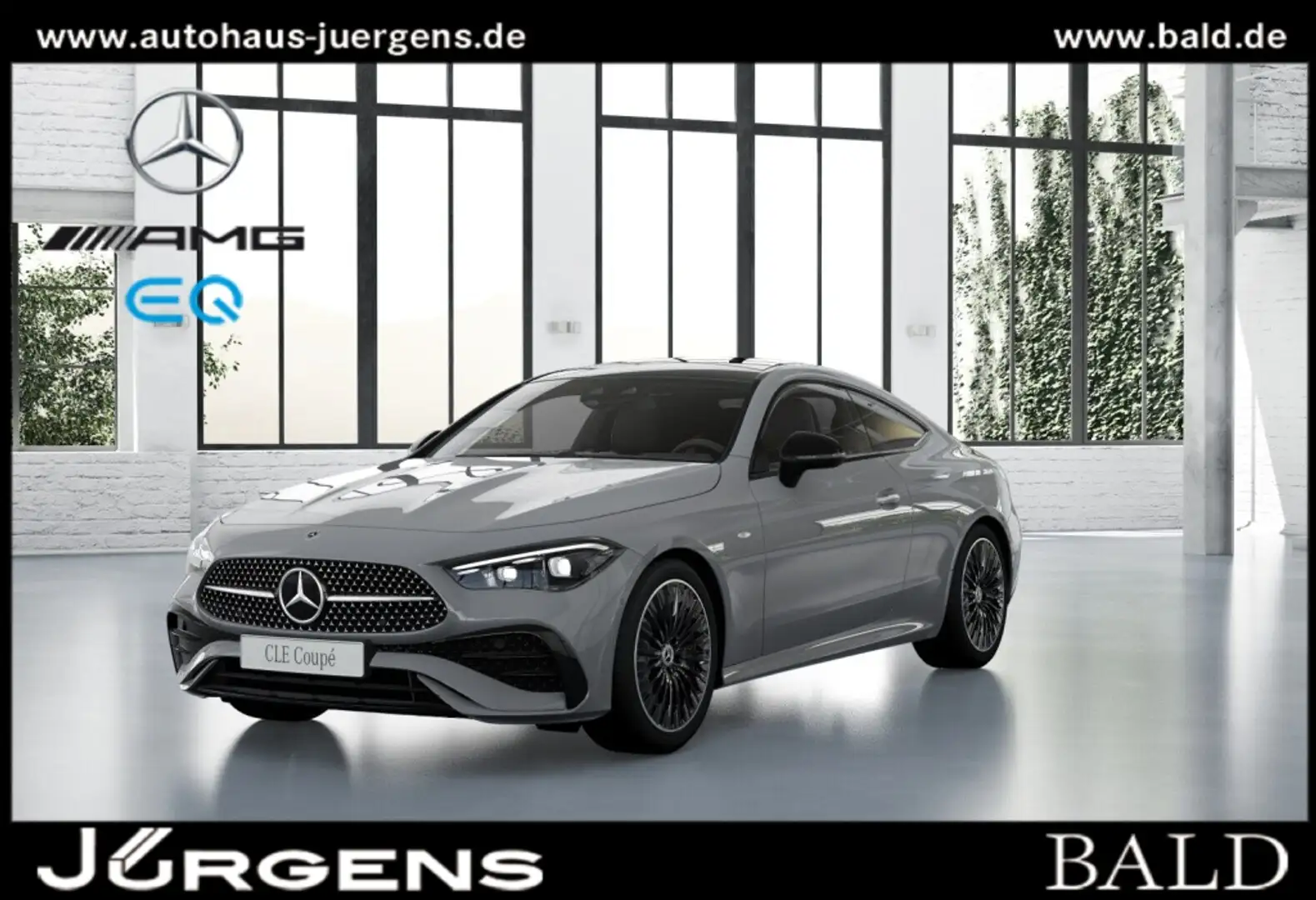 Mercedes-Benz CLE 300 e Coupe AMG/Digital/Head/Distr/Pano/Nigh Grau - 1