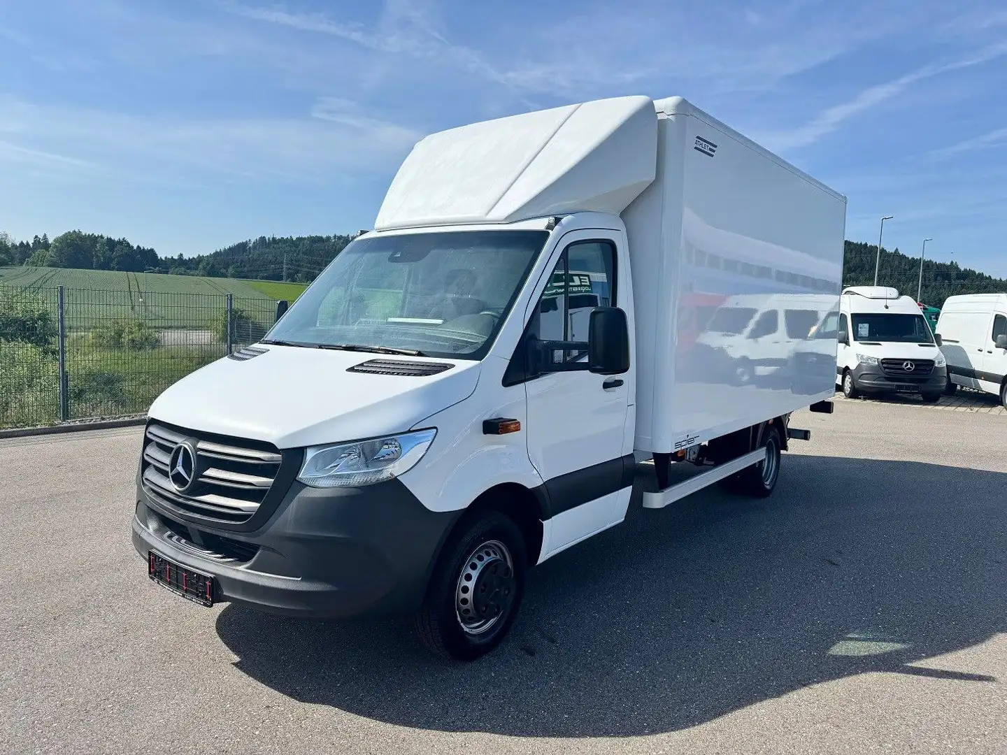 Mercedes-Benz Sprinter 516 CDI Maxi Lang Koffer LBW Blanc - 1