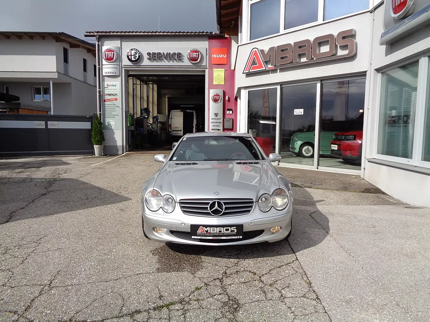 Mercedes-Benz SL 500 Roadster Automatik Silber - 2