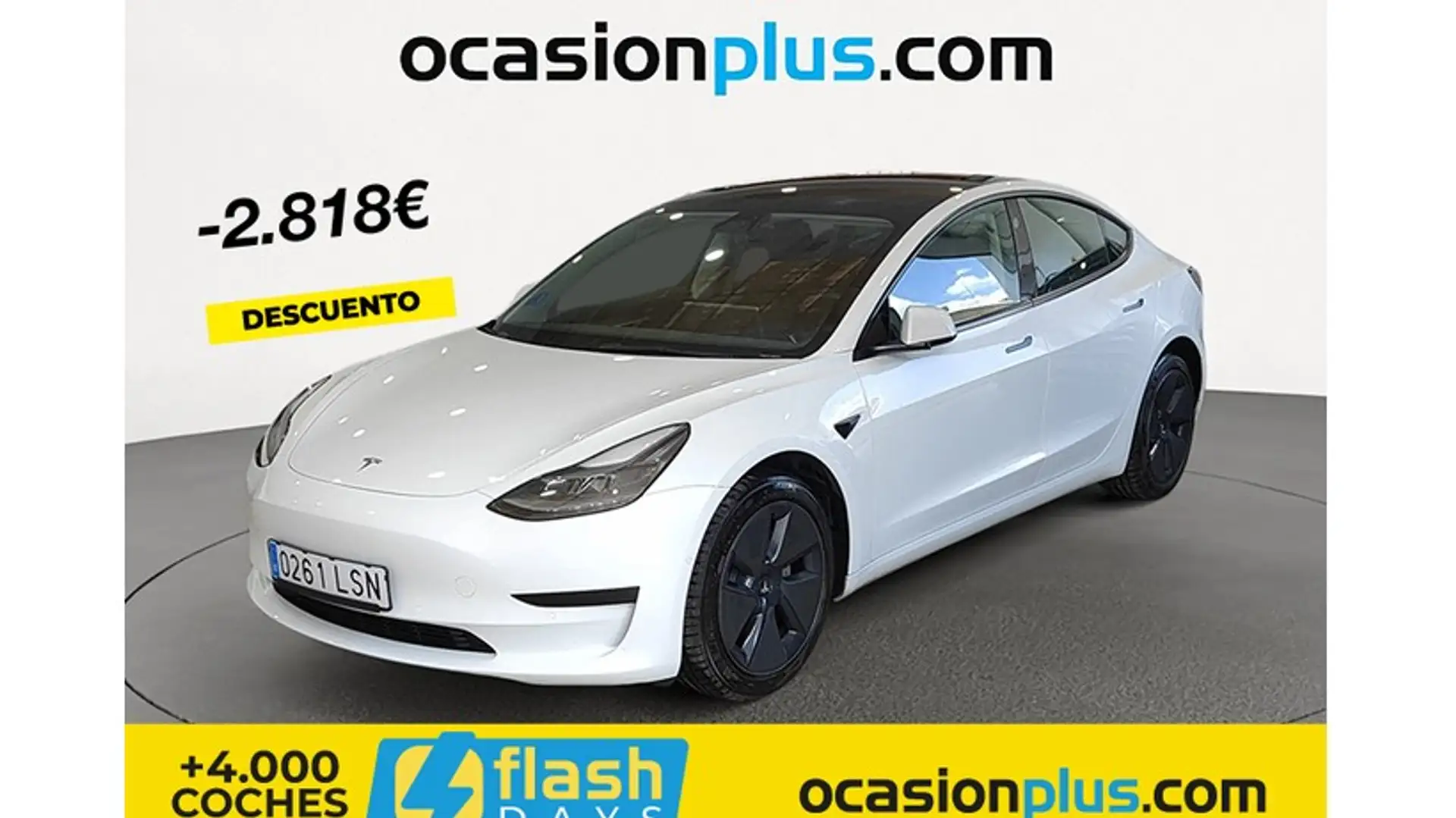 Tesla Model 3 Standard Range RWD Plus Blanco - 1