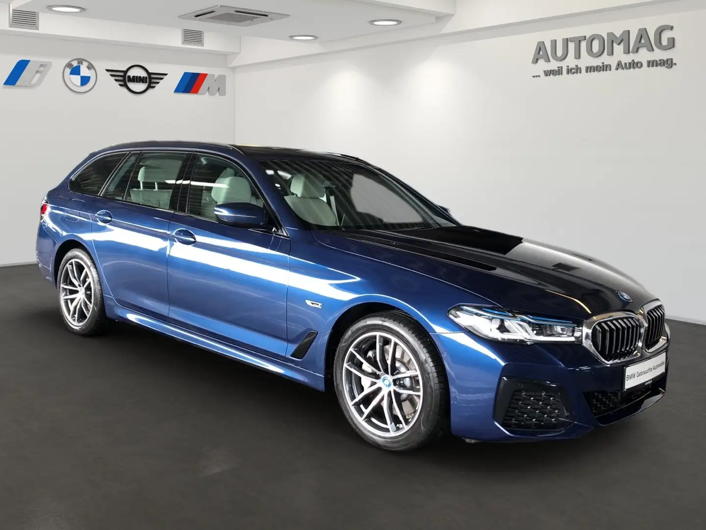 BMW 530 e xDrive M-Sport*AHK*Laser*Drive Assist Prof*HeadU Blau - 2