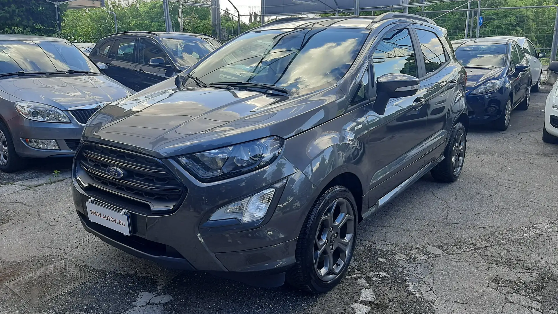 Ford EcoSport 1.0 ecoboost ST-Line Km. 25000 OFFERTA Grigio - 1