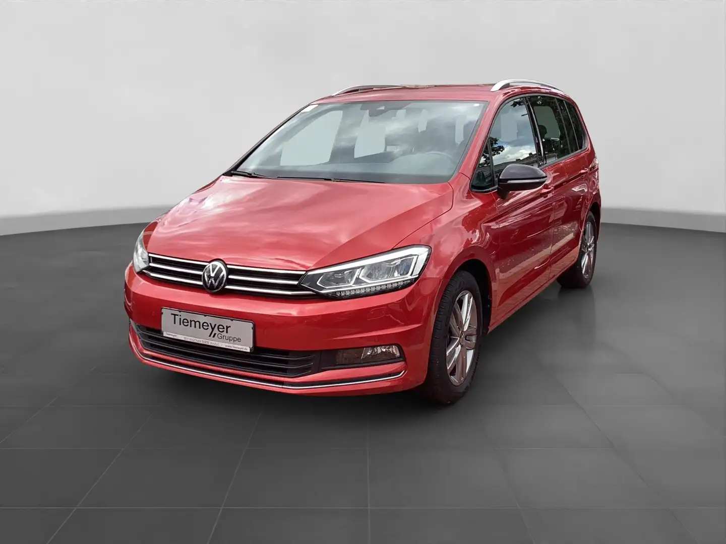 Volkswagen Touran 2.0 TDI DSG ACTIVE AHK NAVI LED Rojo - 2