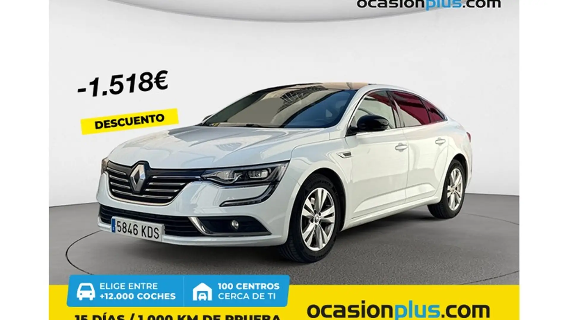 Renault Talisman 1.6dCi Energy Twin Turbo Zen EDC 118kW Blanco - 1
