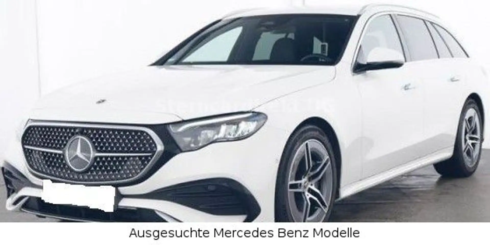 Mercedes-Benz E 220 d T AMG DISTRO STANDHEIZUNG KEYLESS GO TWA Weiß - 1