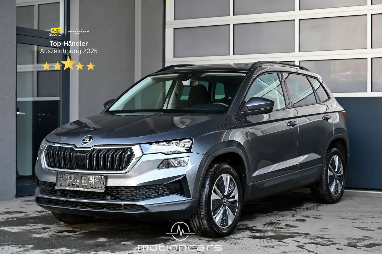 Skoda Karoq 1.5 TSI ACT Ambition Pickerl NEU Grau - 1