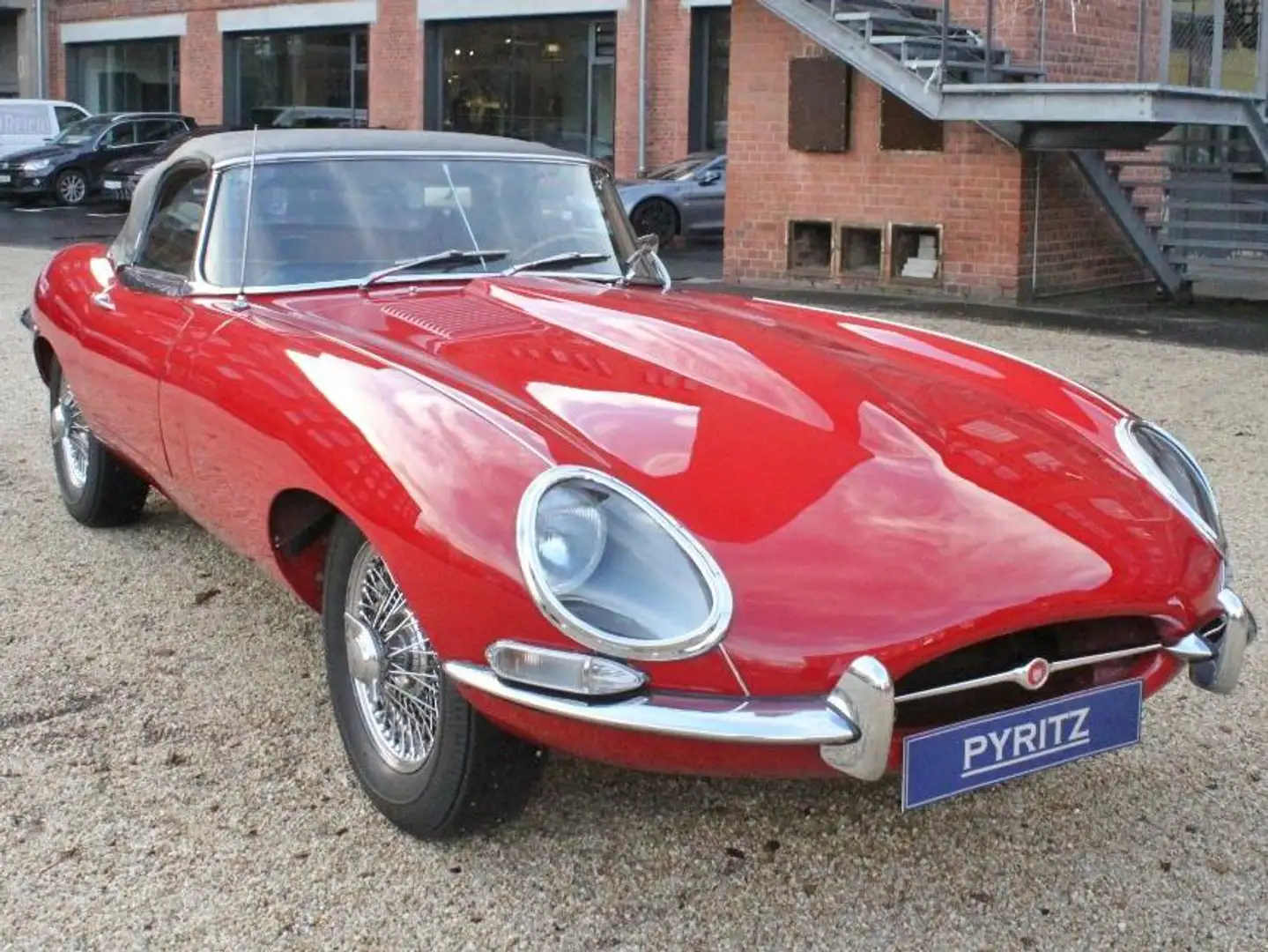 Jaguar E-Type Serie 1 4.2 Litre Rot - 2