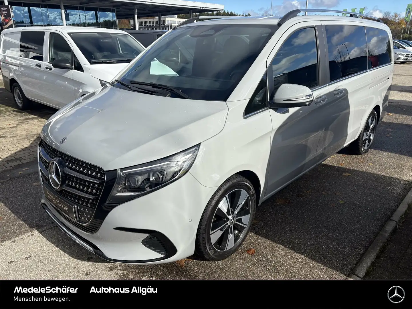 Mercedes-Benz V 300 V 300 d AVANTGARDE L DISTRONIC 360 AHK MBUX Comand Grau - 2
