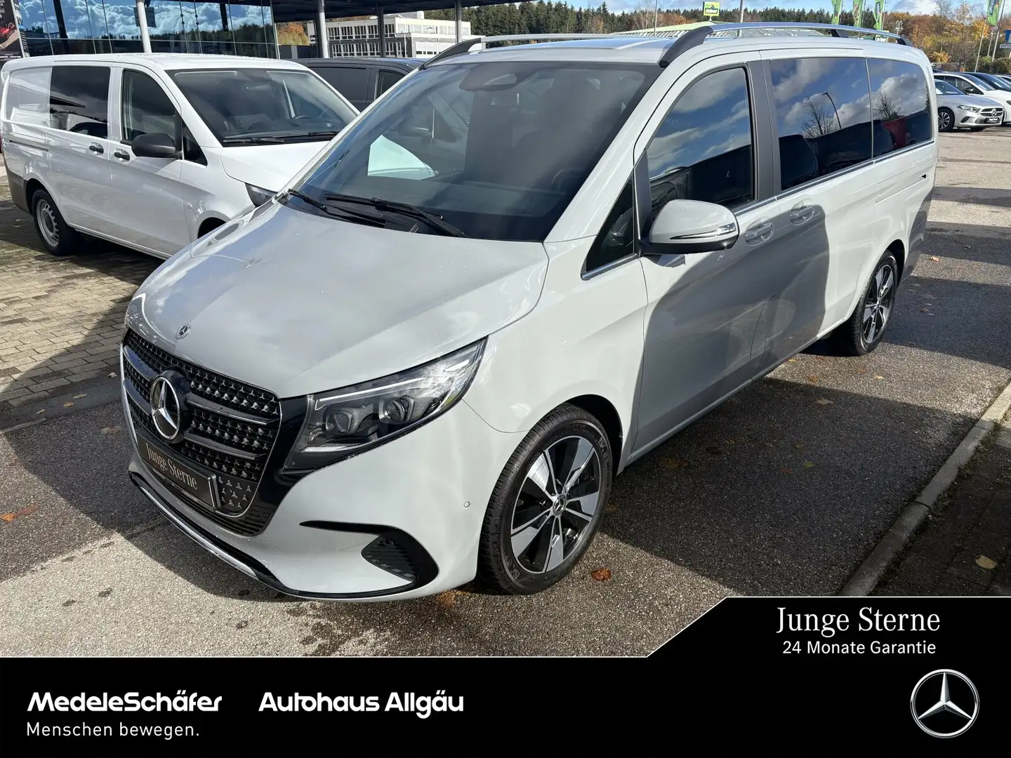 Mercedes-Benz V 300 V 300 d AVANTGARDE L DISTRONIC 360 AHK MBUX Comand Grau - 1