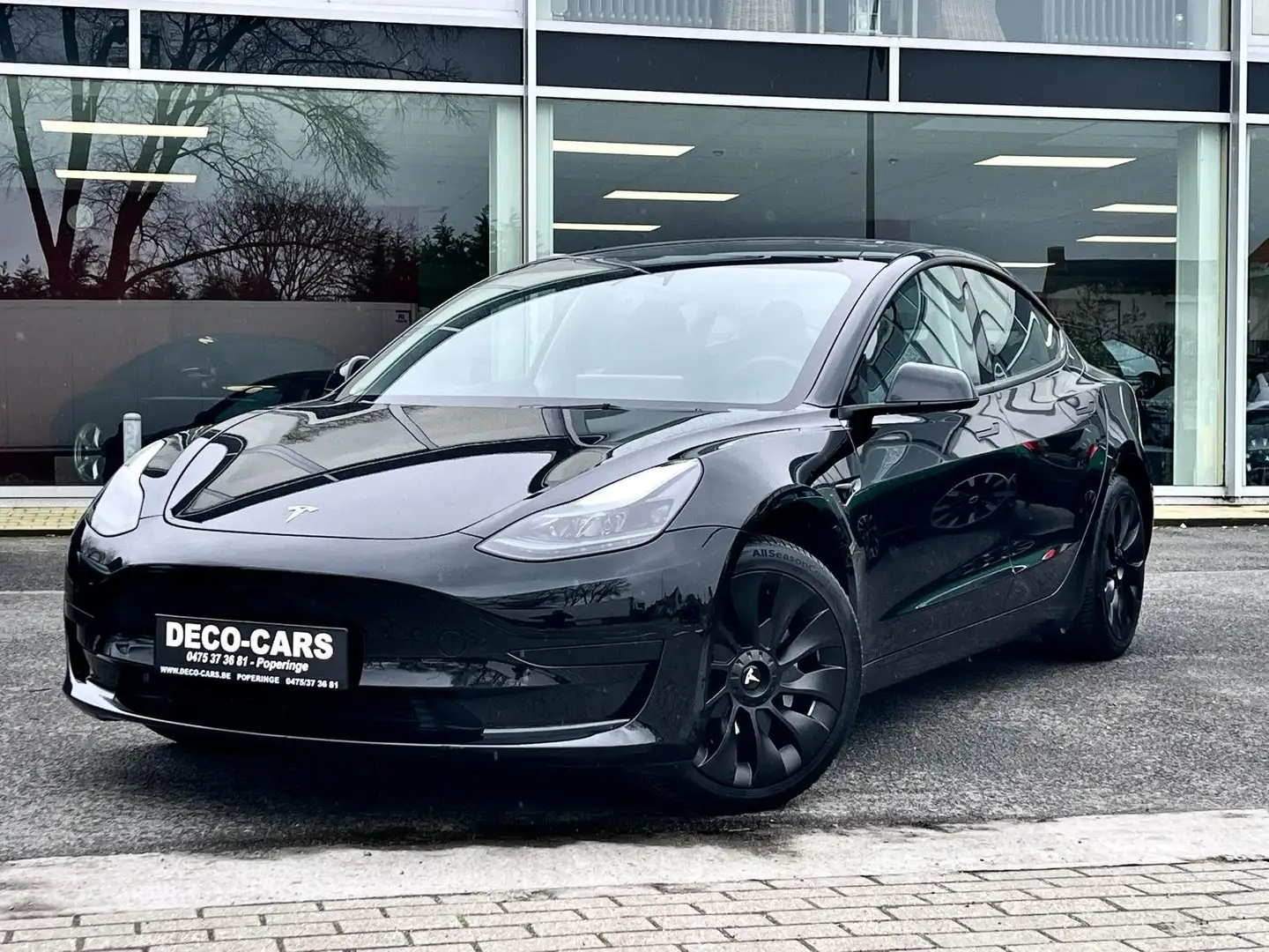 Tesla Model 3 FULL BLACK EXT. / 8CAM / FULL/ SLECHTS 11.091KM Czarny - 2