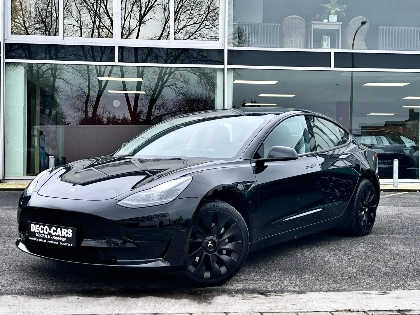 Tesla Model 3 FULL BLACK EXT. / 8CAM / FULL/ SLECHTS 11.091KM Czarny - 1