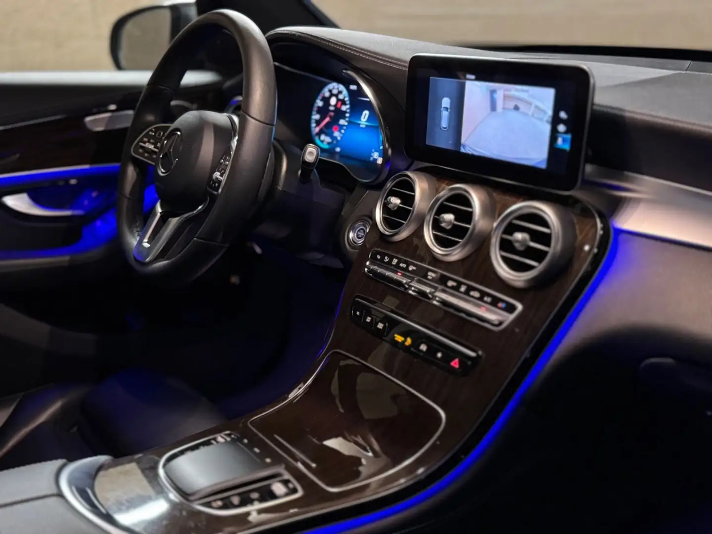 Mercedes-Benz GLC 300 de 4M PANO EXCLUSIVE WIDE KAM AMBI MBEAM Gris - 2