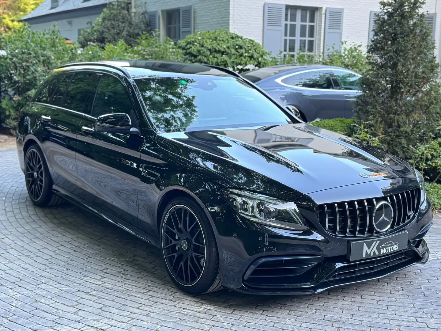 Mercedes-Benz C 63 AMG Pano/Burmester/Adaptive/Nappa/Facelift! Full black Fekete - 2