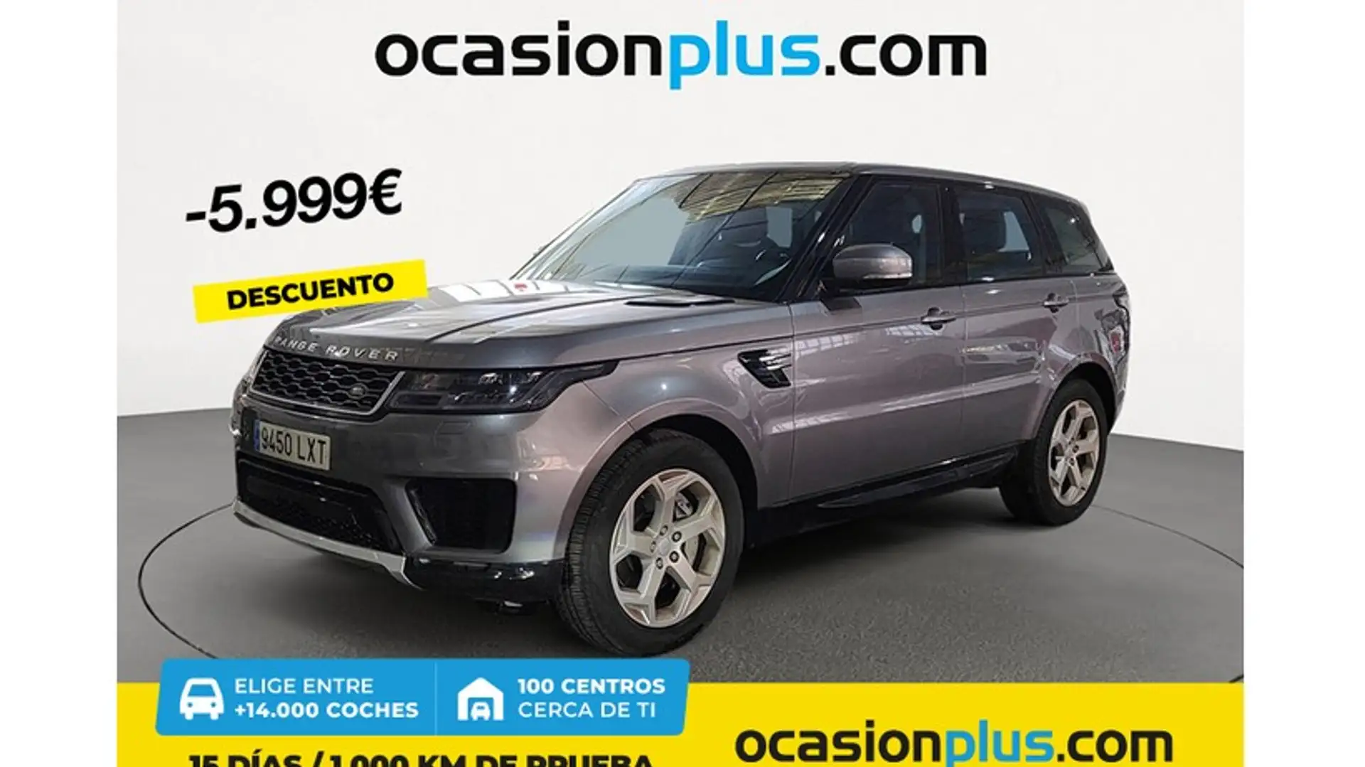 Land Rover Range Rover Sport 3.0D I6 MHEV HSE Aut. 300 Gris - 1