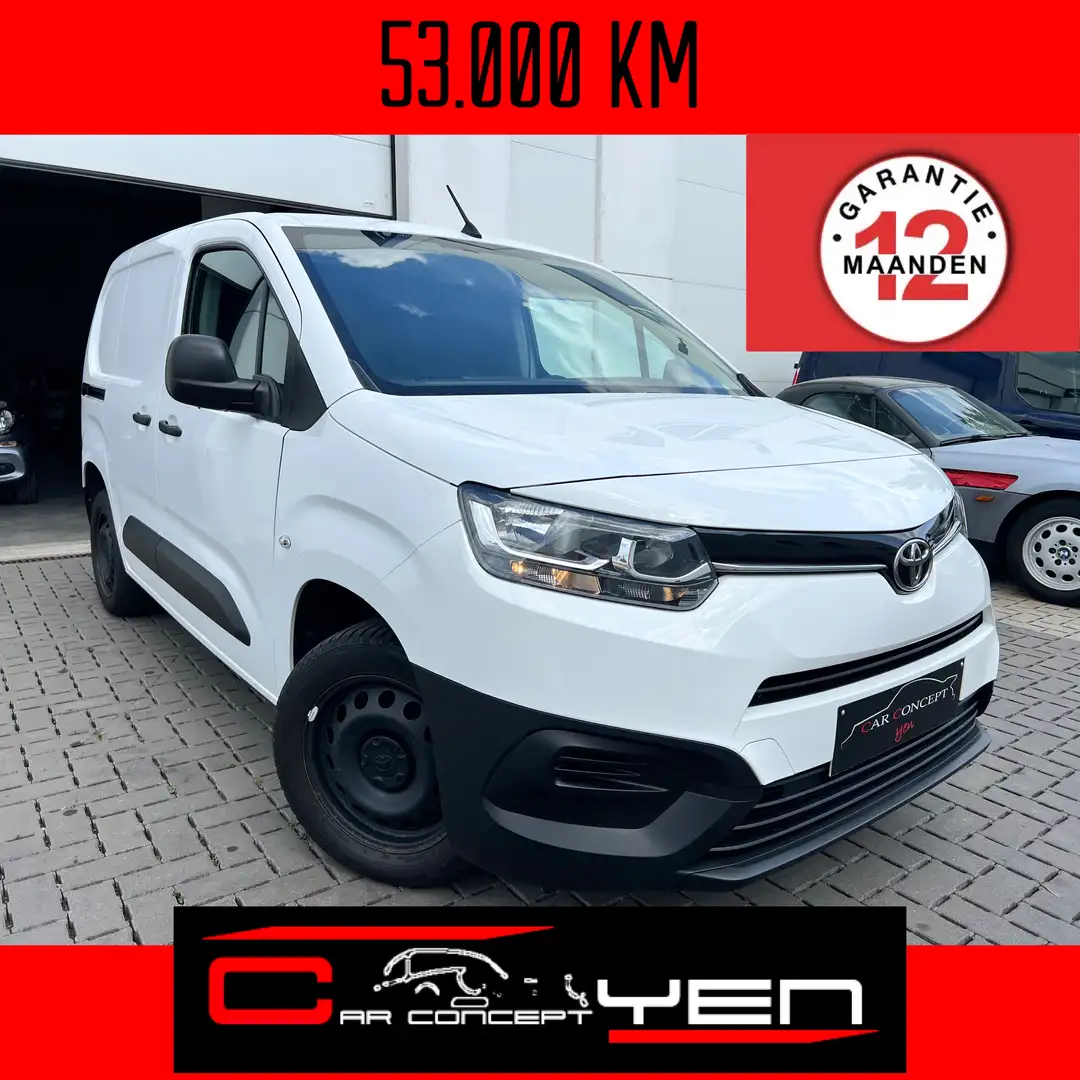Toyota Proace City*1.5 D4D*Euro6*53000KM*10.990€+BTW Blanco - 2