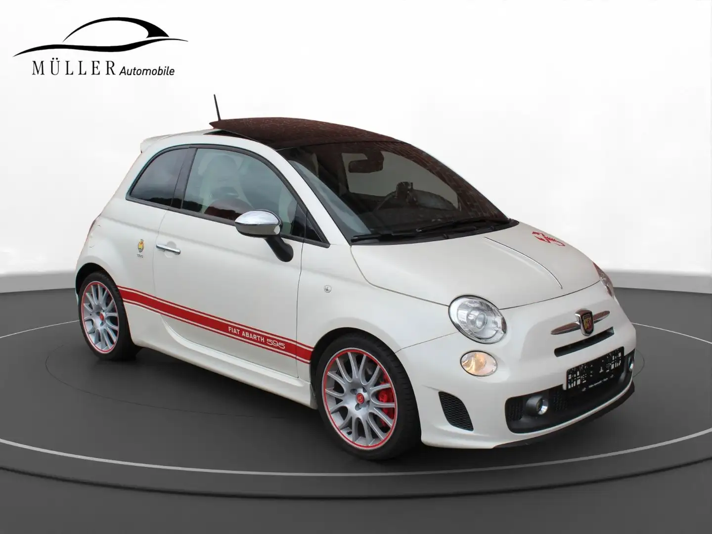 Abarth 595 Competizione 595 50TH Anniversary MTA 1/299 Weiß - 2