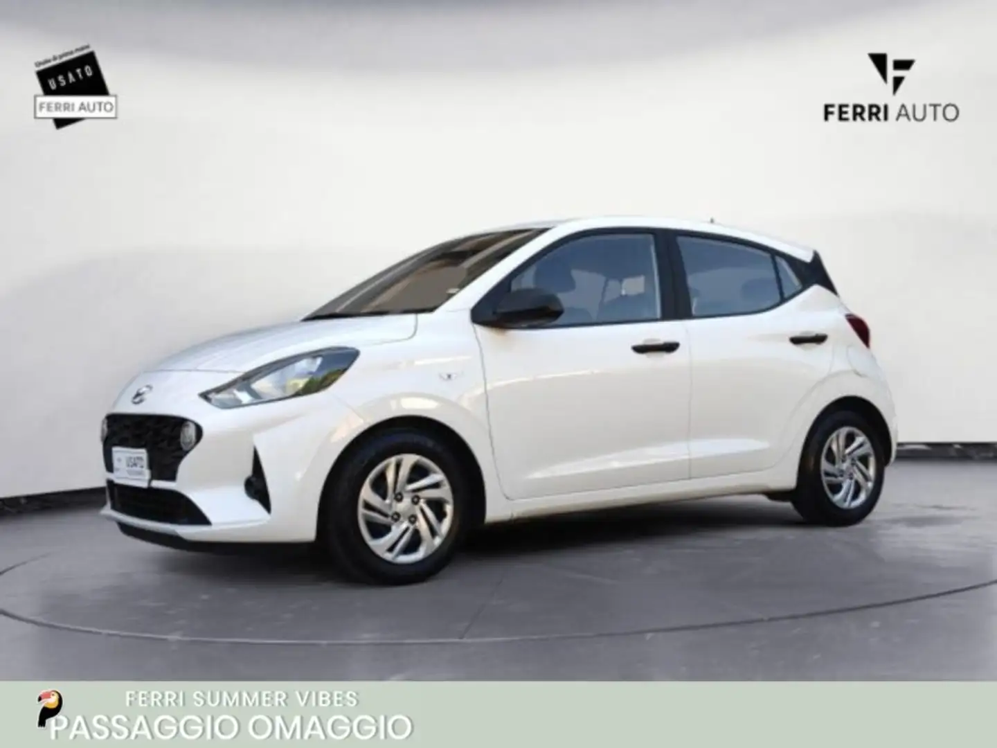 Hyundai i10 1.0 GPL Econext Advanced Blanc - 1