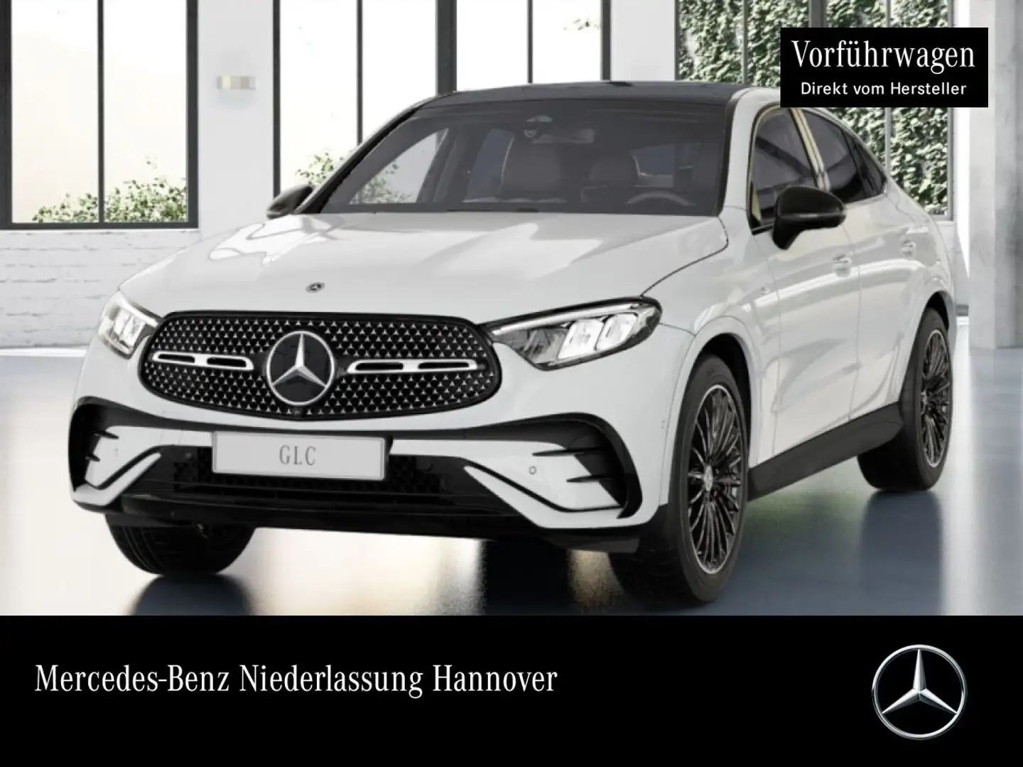Mercedes-Benz GLC 300 e 4M AMG+NIGHT+PANO+360+AHK+LED+BURMESTER Weiß - 1