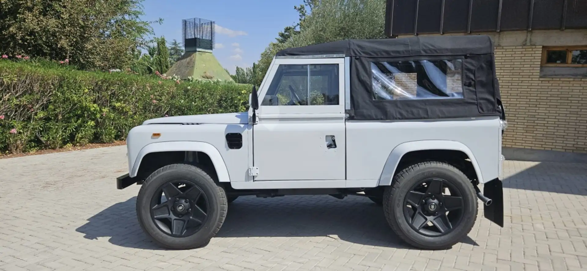 Land Rover Defender 90 TDI Techo Lona Gris - 2