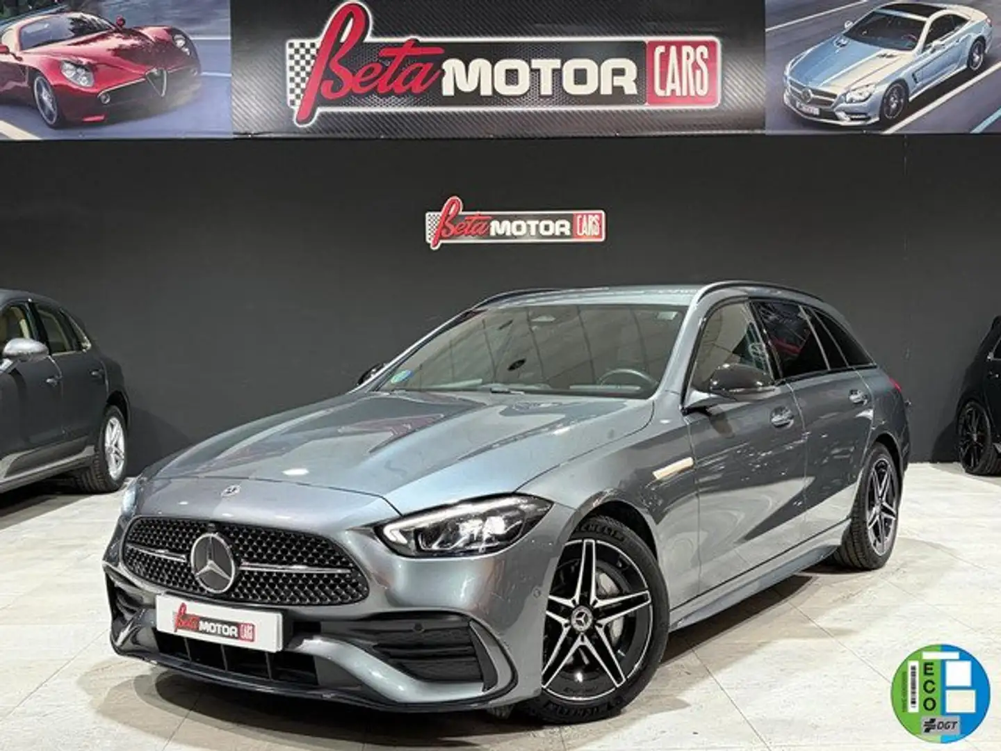 Mercedes-Benz C 220 Estate 220d 9G-Tronic Gris - 1