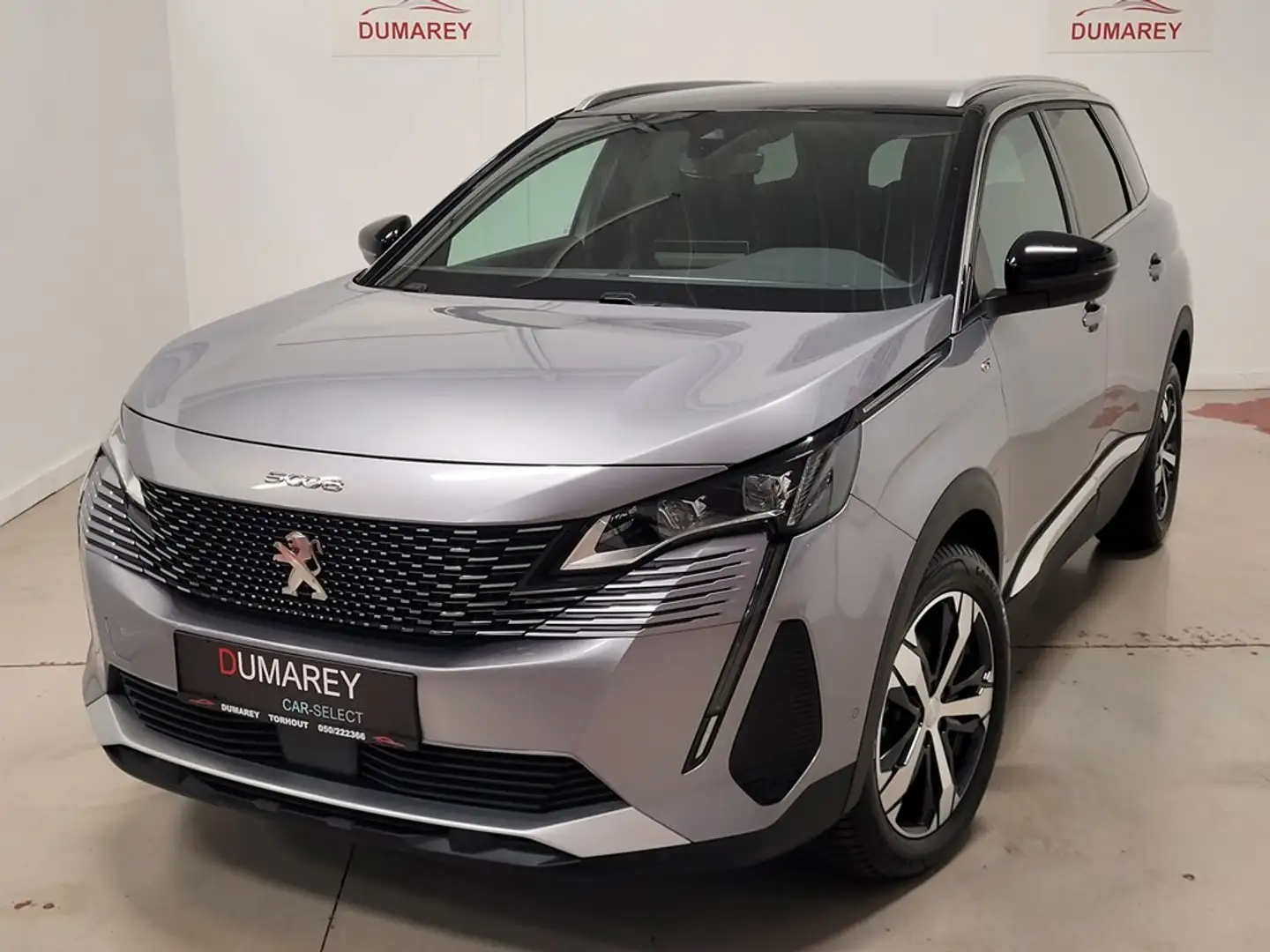 Peugeot 5008 12 Turbo GT 130 pk EAT8 7 pl. Grijs - 1