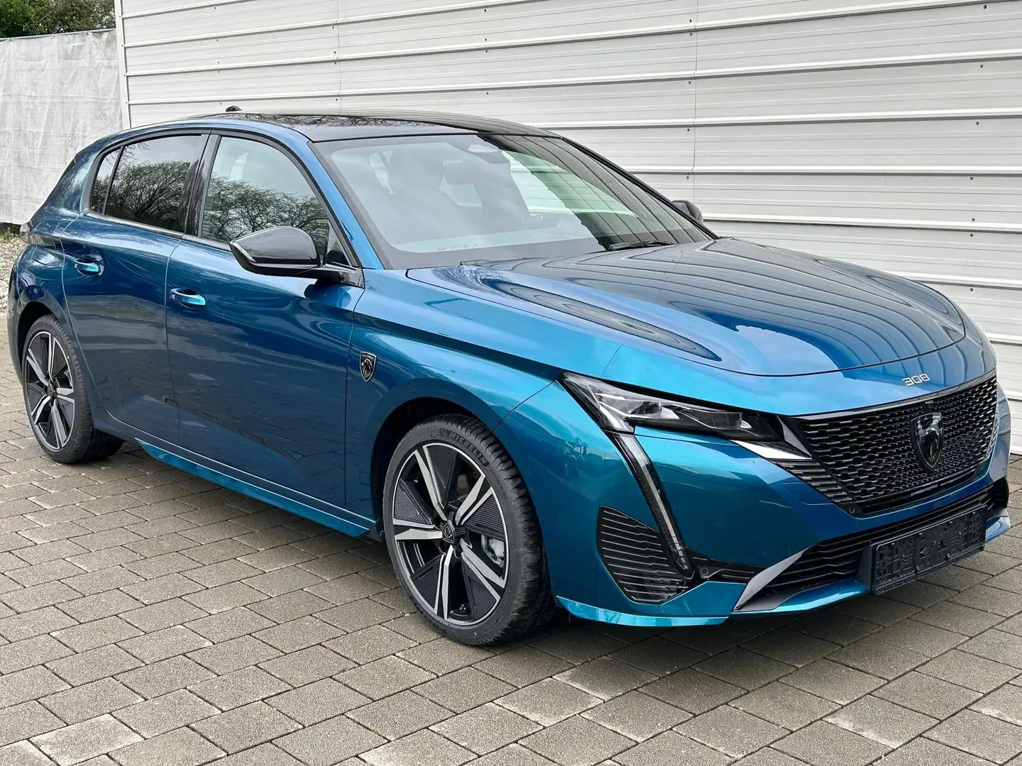 Peugeot 308 Hybrid 145 GT e-DCS6 *Pano*360*TOP ANGEBOT 107 ... Blau - 1