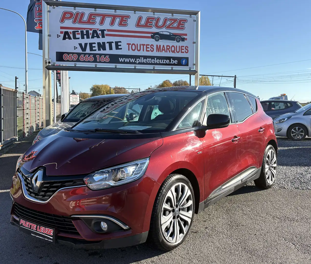 Renault Scenic Scenic 1.5 dCi Energy Zen EURO 6d Rouge - 1