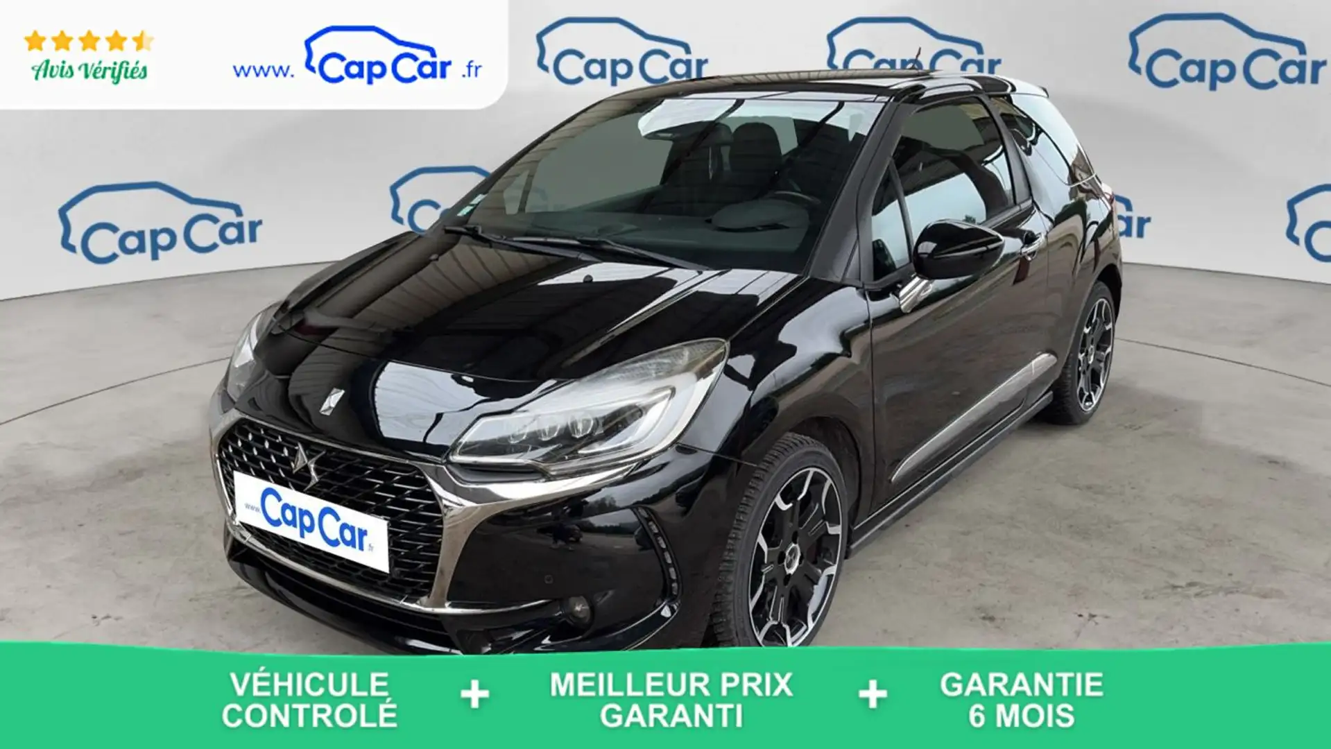 DS Automobiles DS 3 1.6 BlueHDi 120 Sport Chic Negru - 1