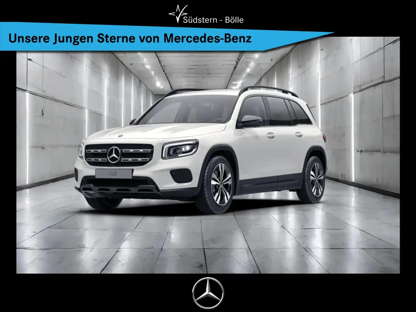 Mercedes-Benz GLB 200 d PROGRESSIVE+KAM.+EL.HECKKL.+AHK+ Blanc - 1