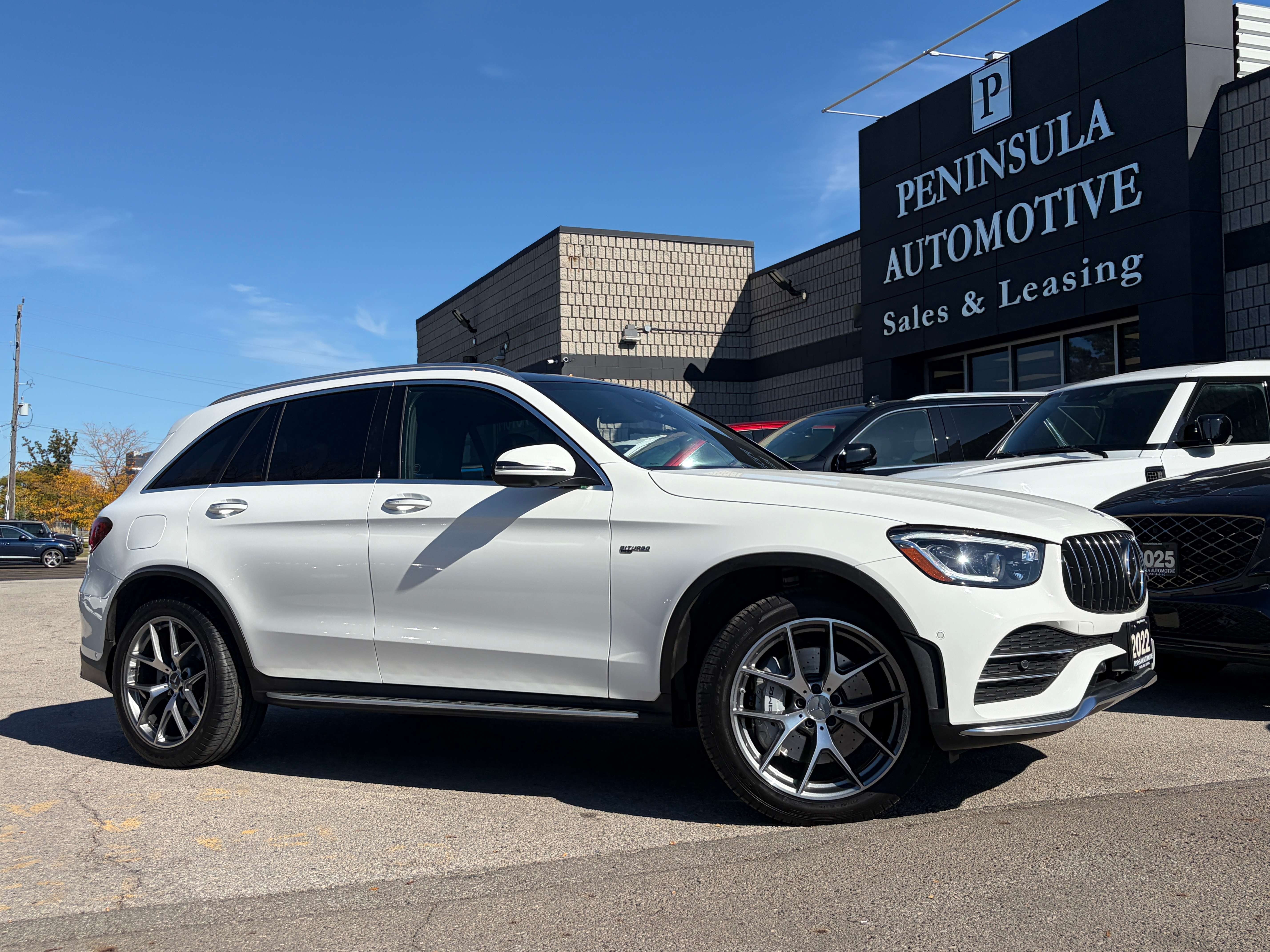 Mercedes-Benz GLC 2022 VUS Blanc (Polar White) Transmission Intégrale Automatique