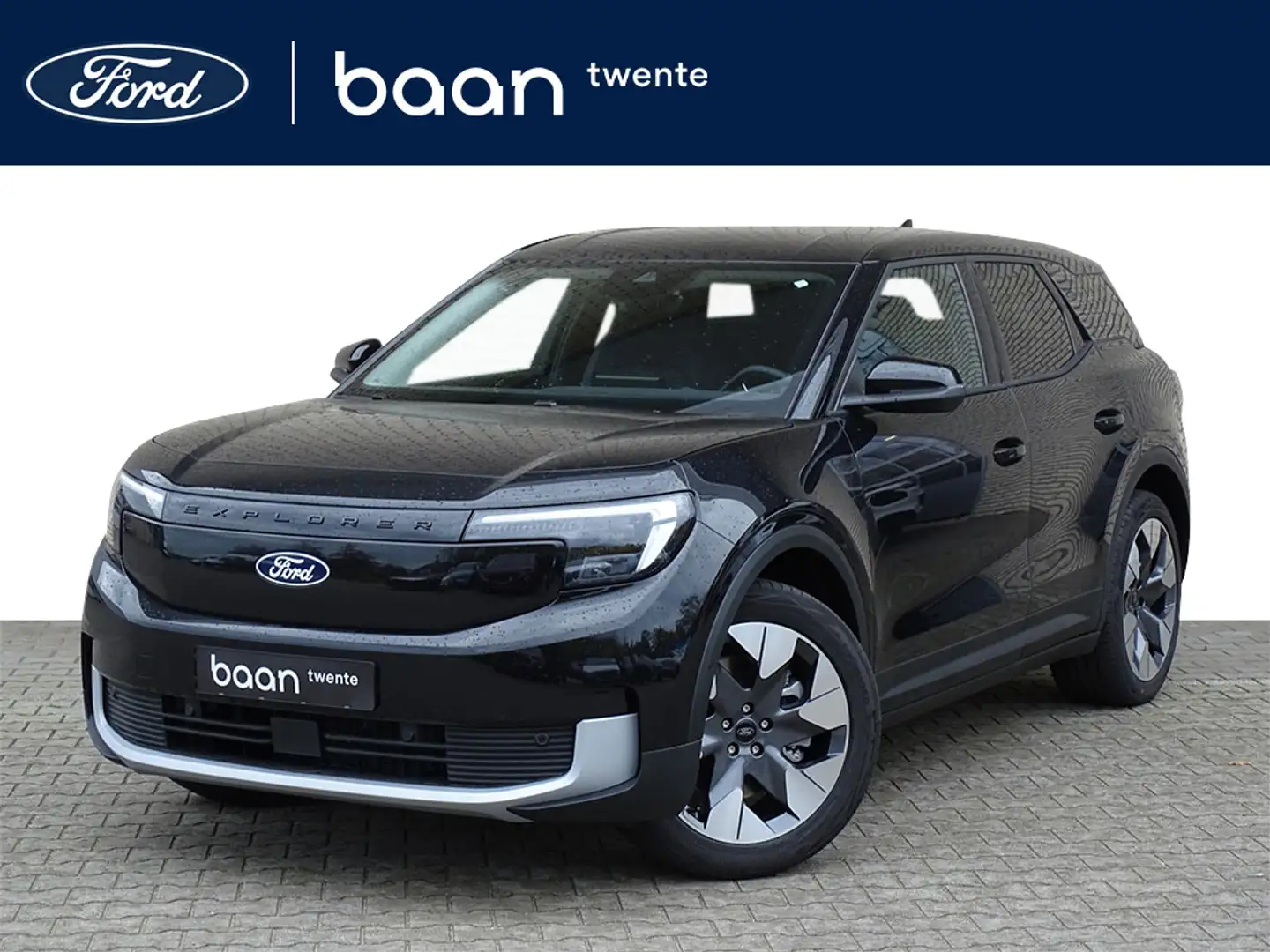 Ford Explorer Premium Extended Range RWD 77 kWh | Leer | 20 inch Negro - 1