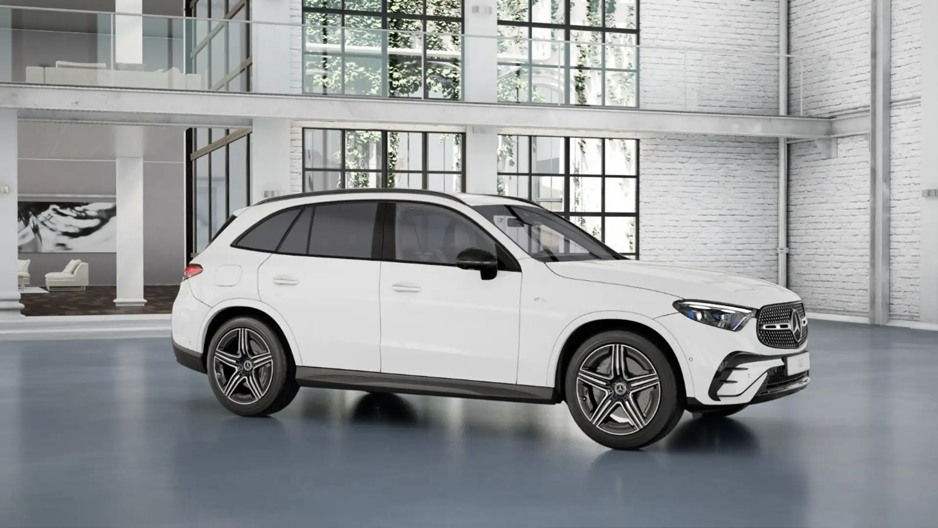 Mercedes-Benz GLC 300 de 4MATIC EQ Hybrid Österreich-Edition Weiß - 2