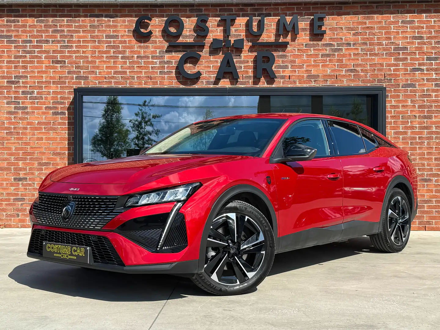 Peugeot 408 Allure Pack - Plug-in Hybrid Rouge - 1