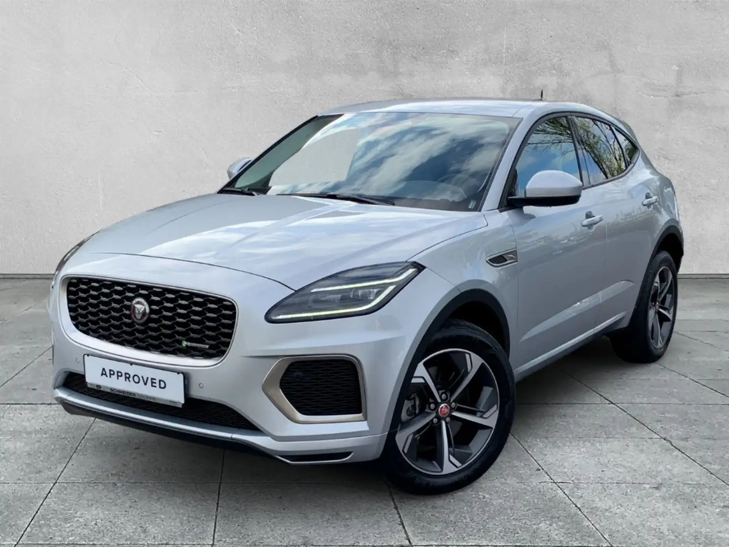 Jaguar E-Pace P300e R-DYNAMIC SE AWD ACC+LMF+DAB+EPH Silber - 1