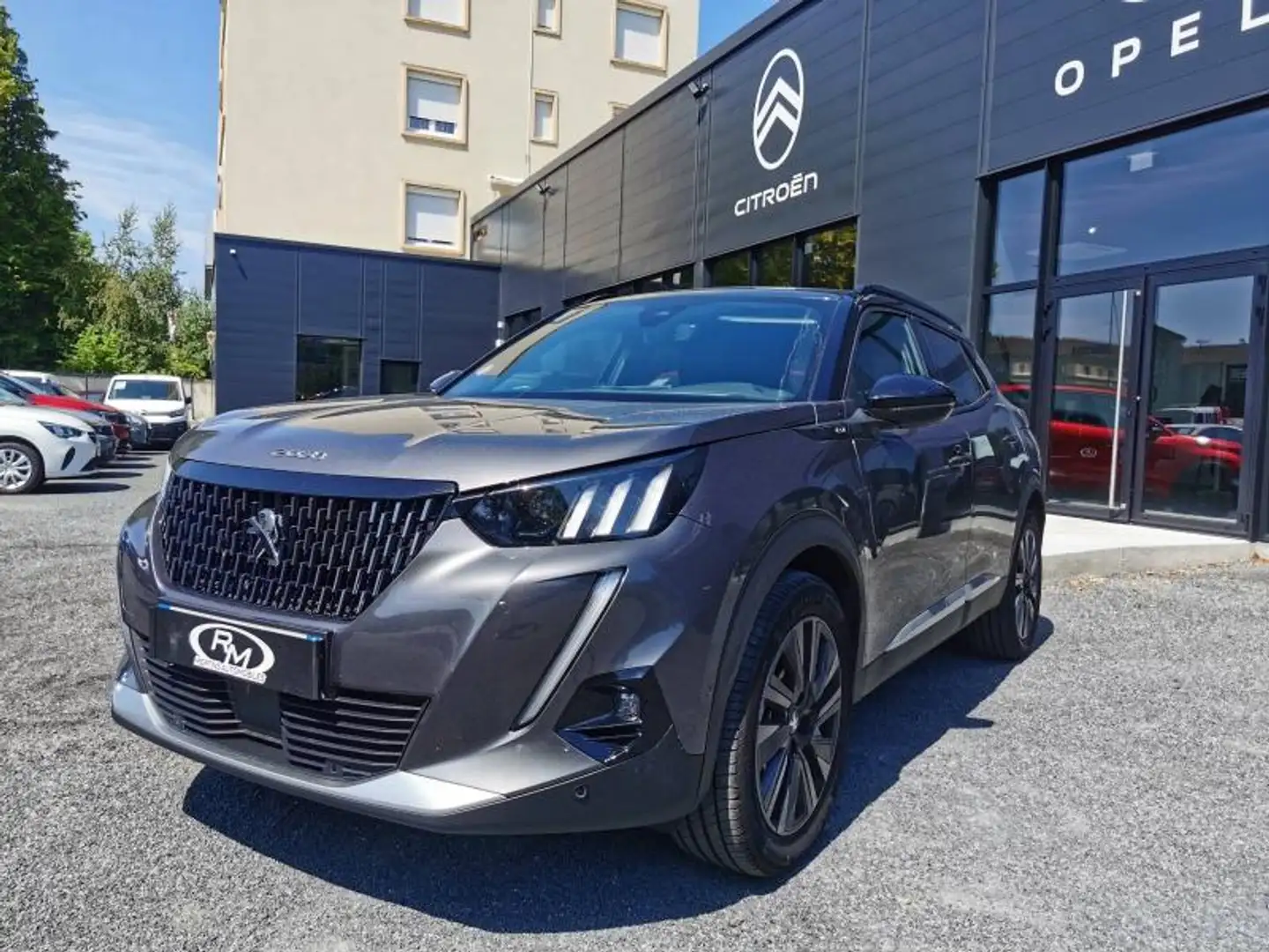 Peugeot 2008 1.2 PureTech 130ch S\u0026S GT EAT8 Gris - 1