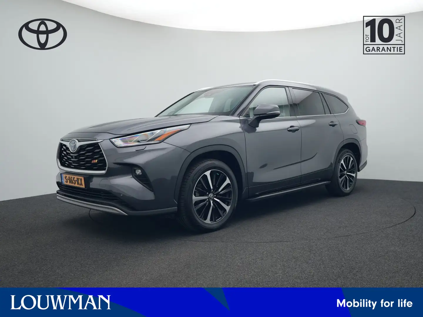 Toyota Highlander 2.5 AWD Hybrid Premium | Outdoor Pack | Alarm + Tr Grijs - 1