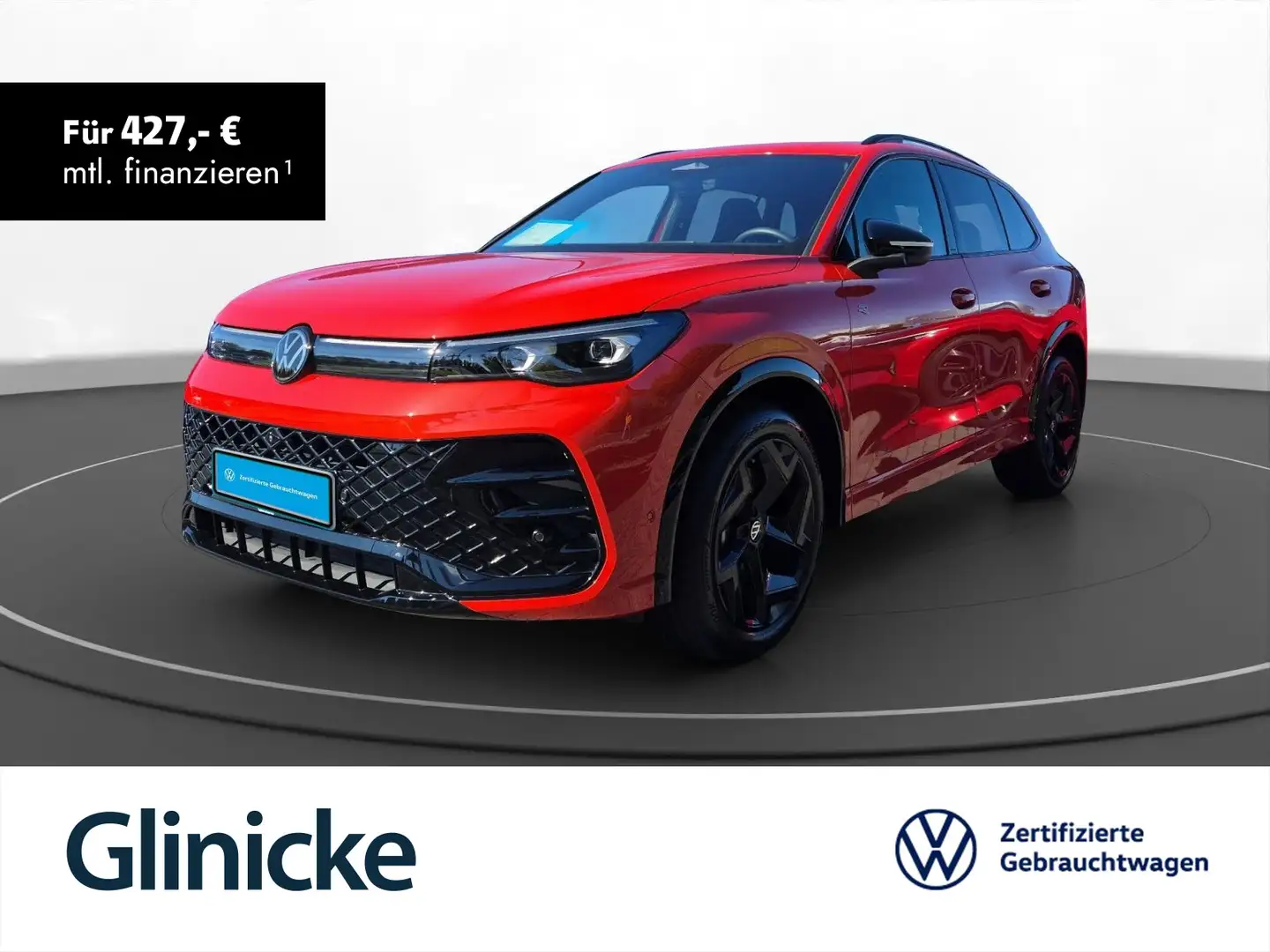 Volkswagen Tiguan 2.0 TDI DSG 4Motion R-Line AHK SHZ RüKa Rot - 1