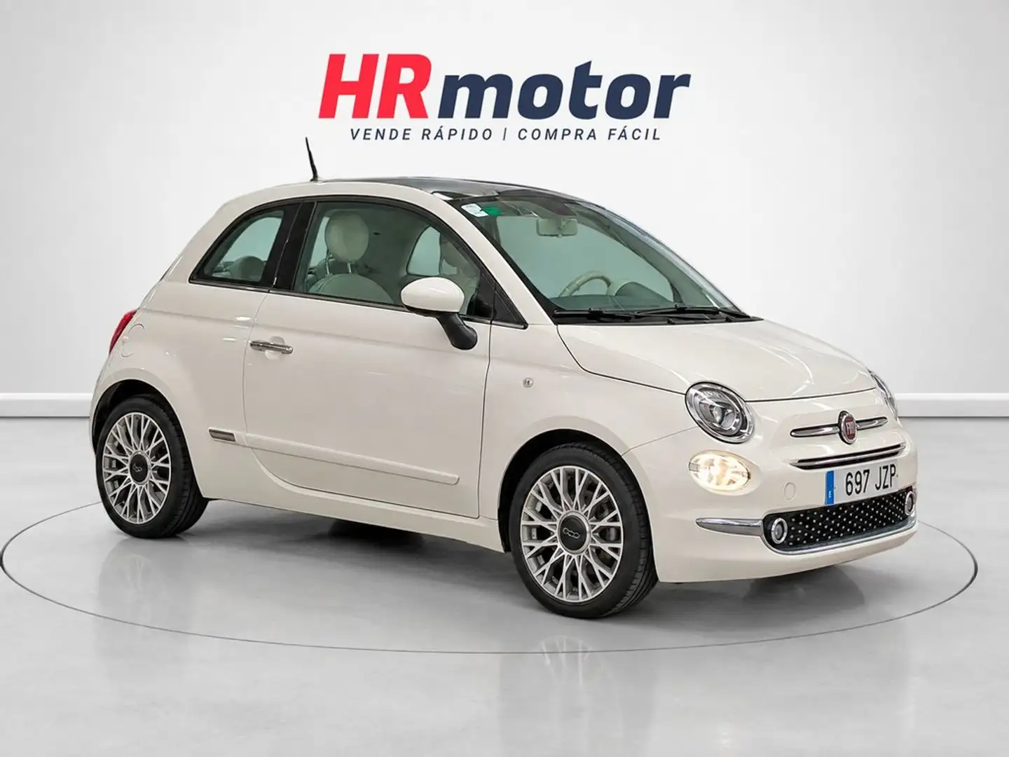 Fiat 500 1.2 Lounge Blanco - 1