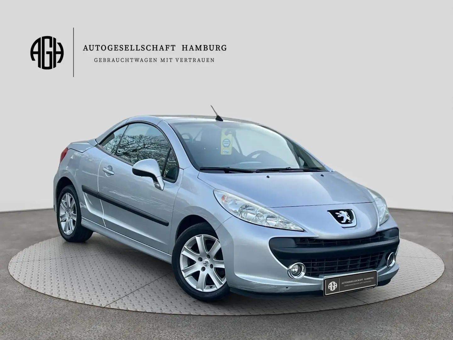 Peugeot 207 CC 1.6 Cabrio-Coupe Filou*Steuerk.Neu*8fach* Grau - 2