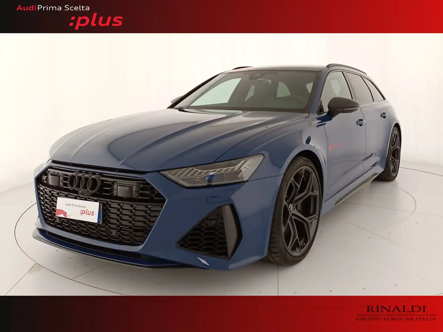 Audi RS6 avant 4.0 mhev performance quattro tiptronic Bleu - 1