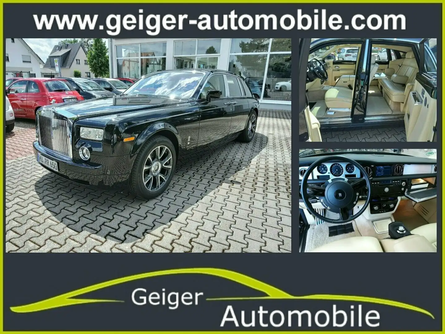 Rolls-Royce Phantom RR01 VII 6.7 V12 Vermietung möglich Schwarz - 1