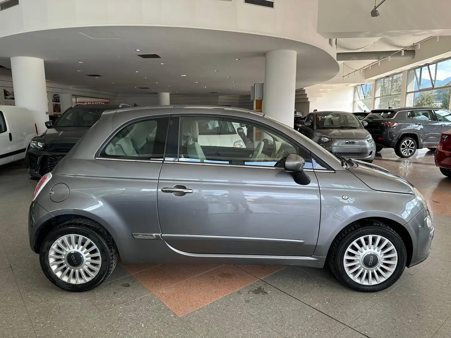 Fiat 500 1.3 Multijet 16V 95CV Lounge Grigio - 2