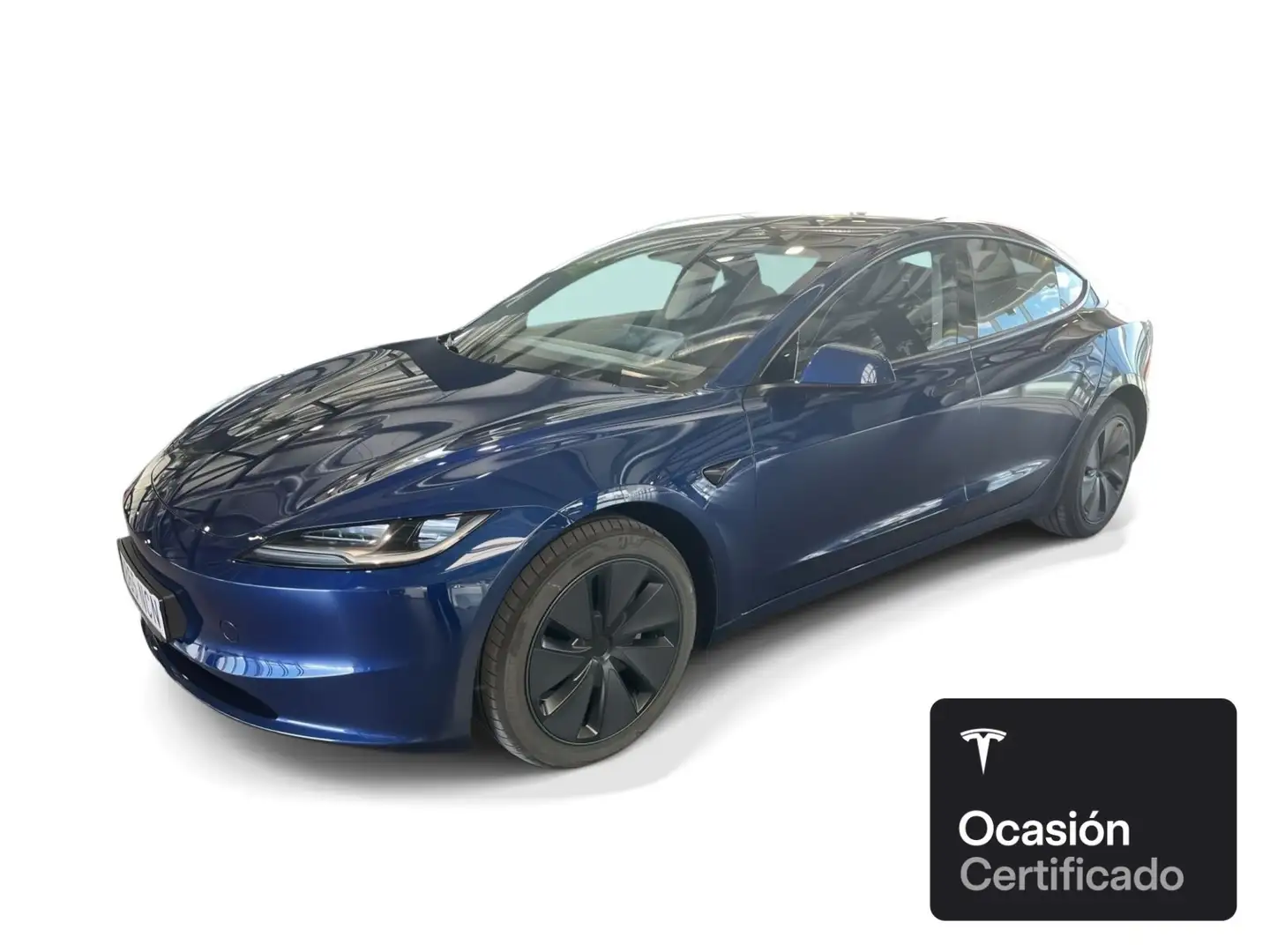 Tesla Model 3 Long Range AWD Bleu - 1