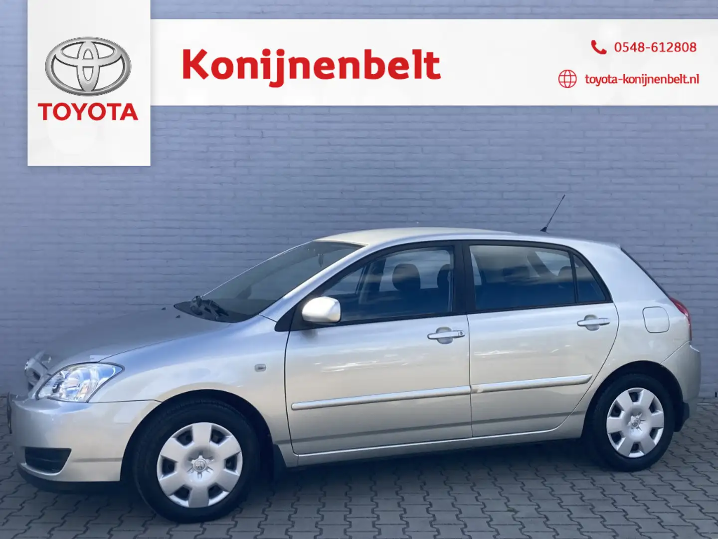 Toyota Corolla 1.6 VVT-i Terra 5-deurs | Trekhaak | Airco | NL au Grijs - 1